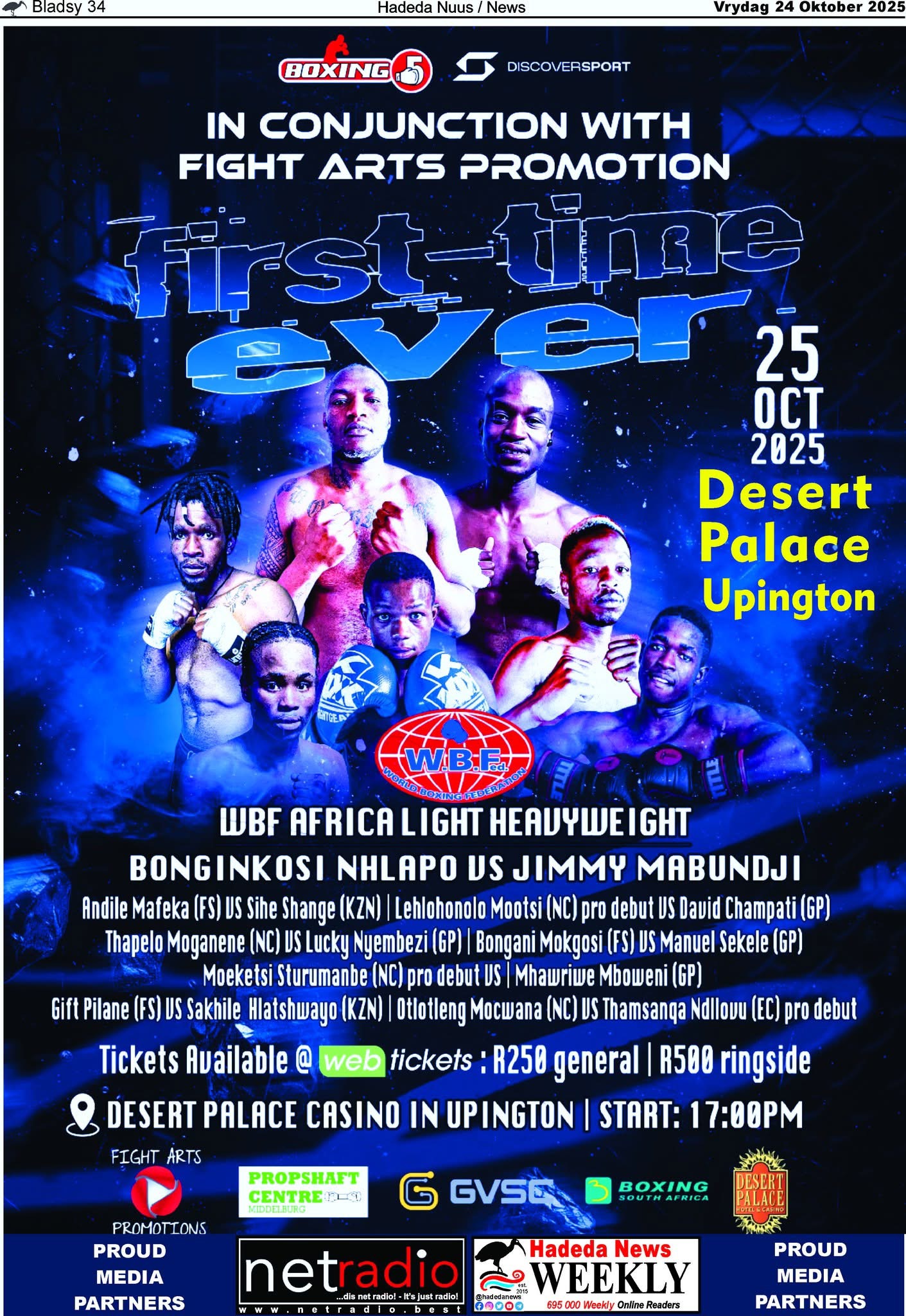 WBF AFRICA LIGHT HEAVYWEIGHT